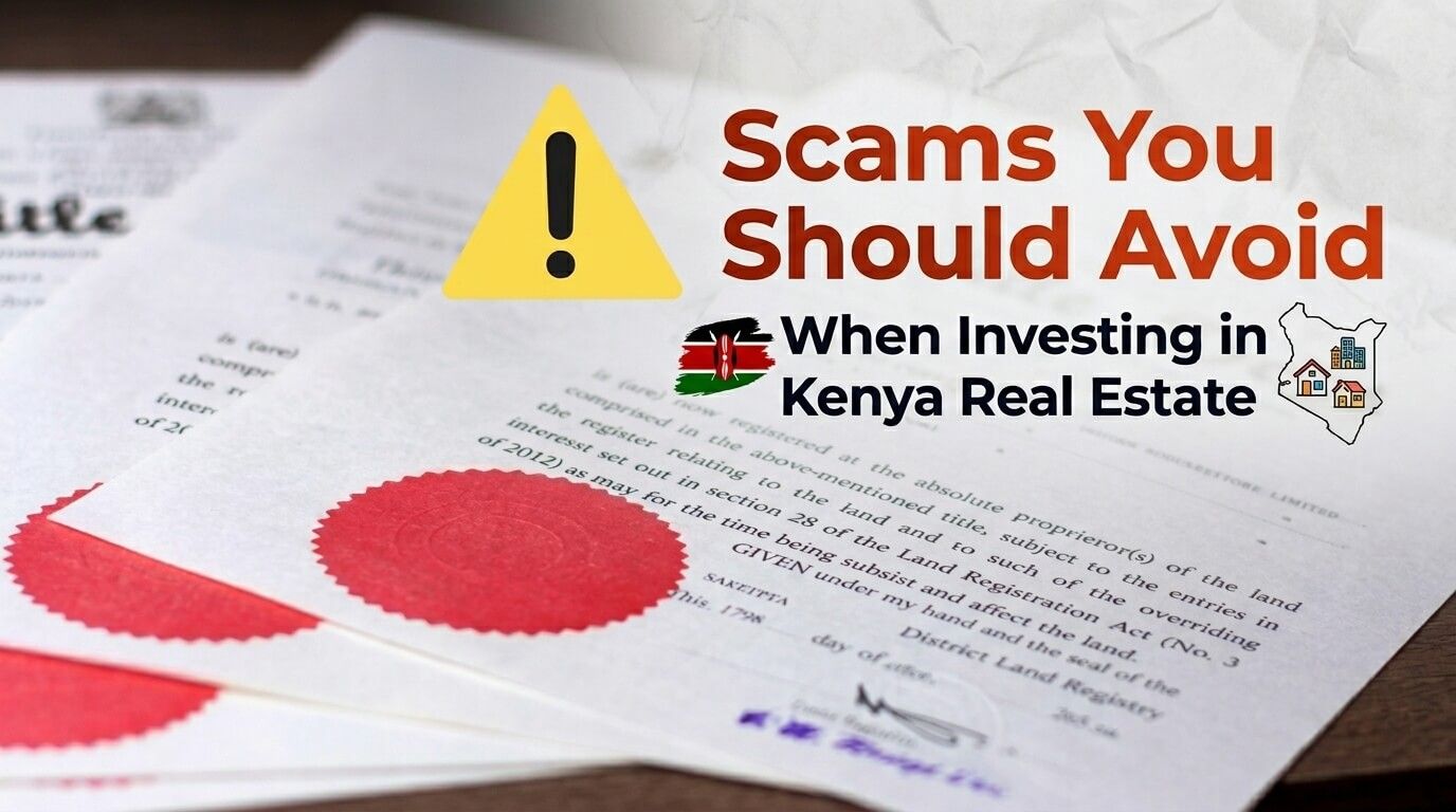 Scams You Should Avoid When Investing in Kenya Real Estate